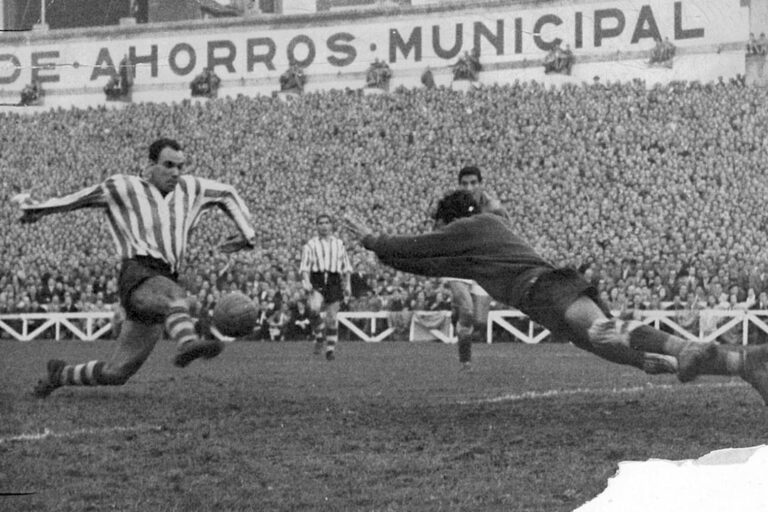 Telmo Zarra en la Copa del Rey