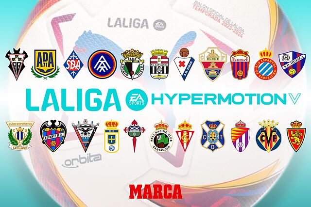 Equipos que conforman LaLiga Hypermotion | Marca