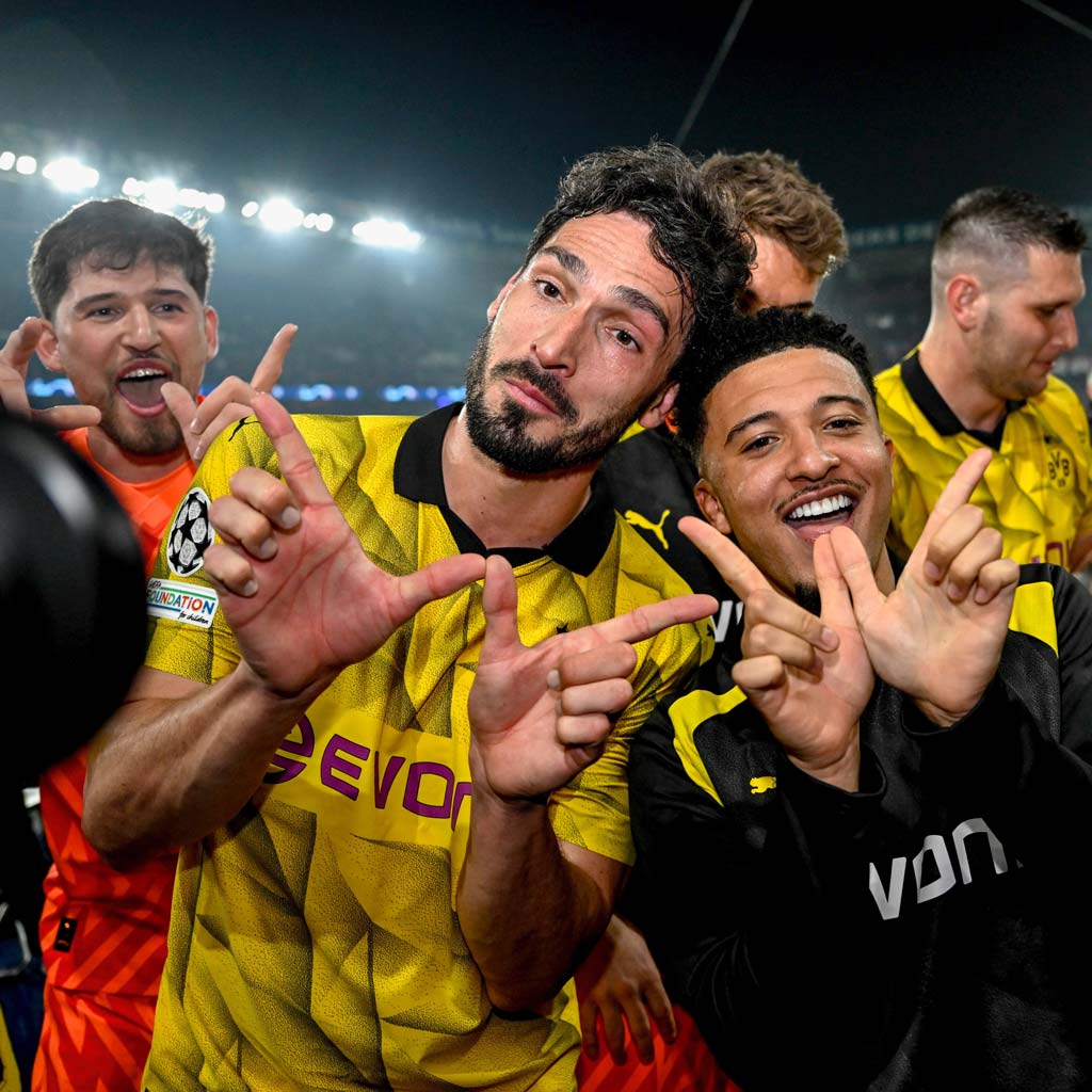 Hummels y Sancho PSG Borussia Dortmund