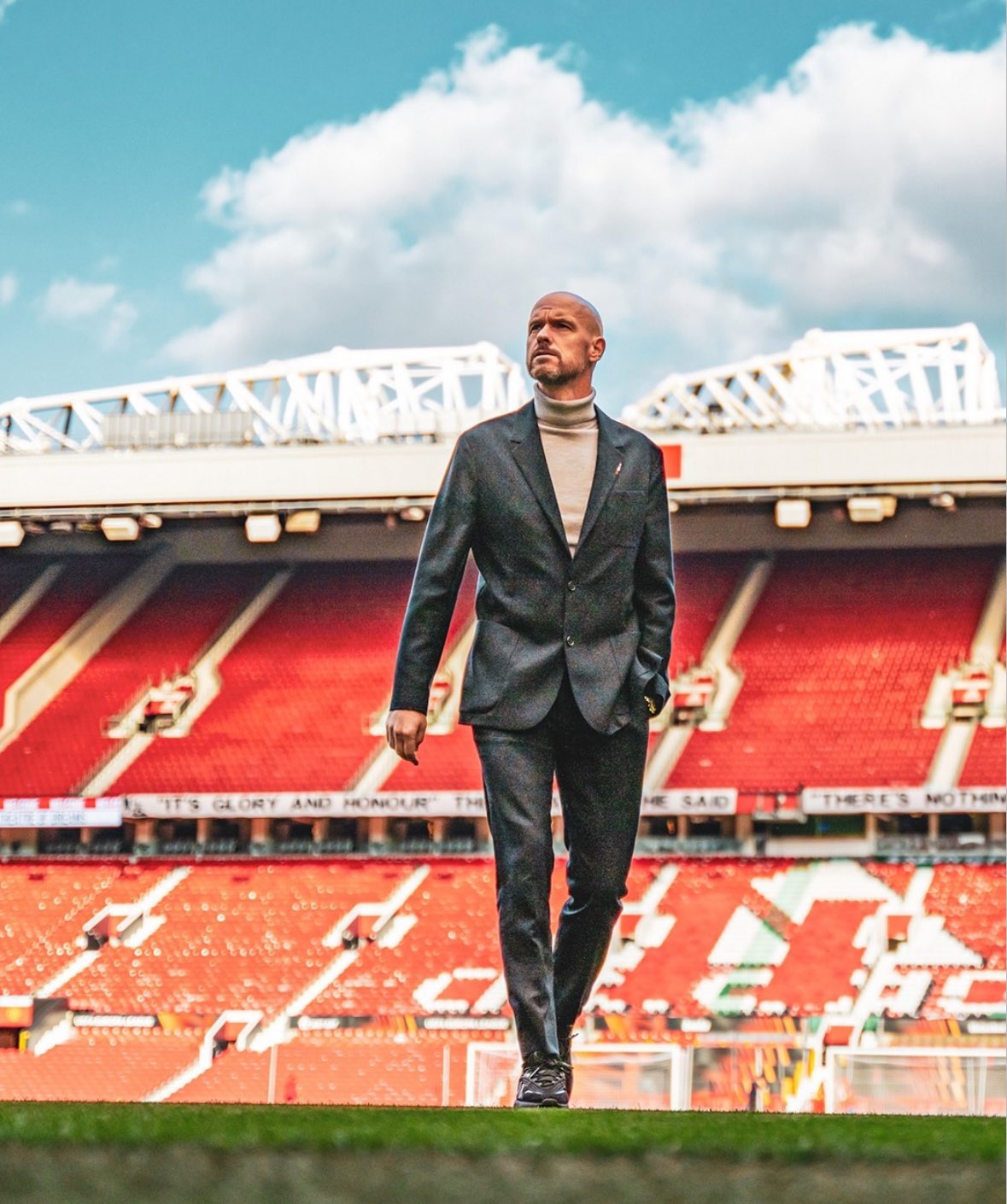 Ten Hag en Old Trafford | @ManUtd_Es