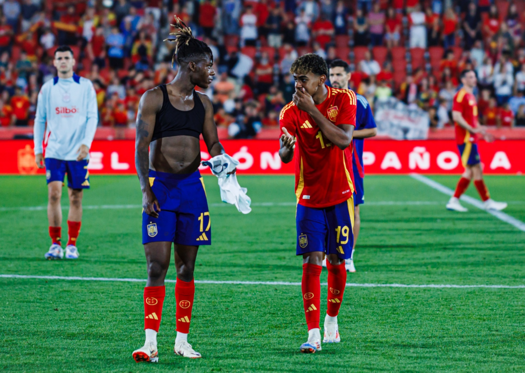 Nico Williams después del partido de España contra Irlanda del Norte | SEFutbol