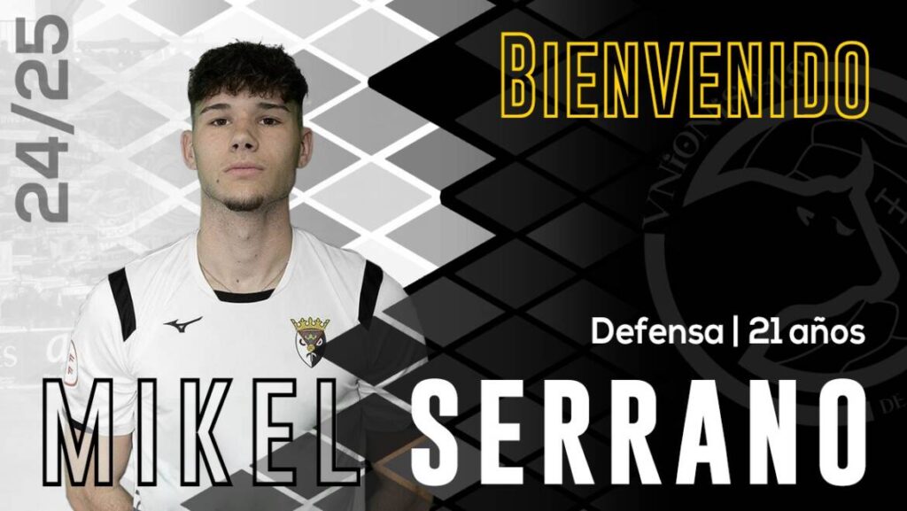 Mikel Serrano, procedente del Espanyol B, nuevo fichaje. | Foto. USCF
