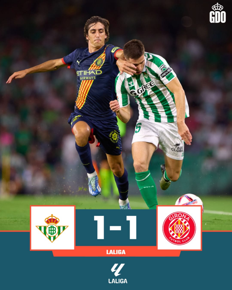 Tablas en Sevilla entre el Betis y el Girona