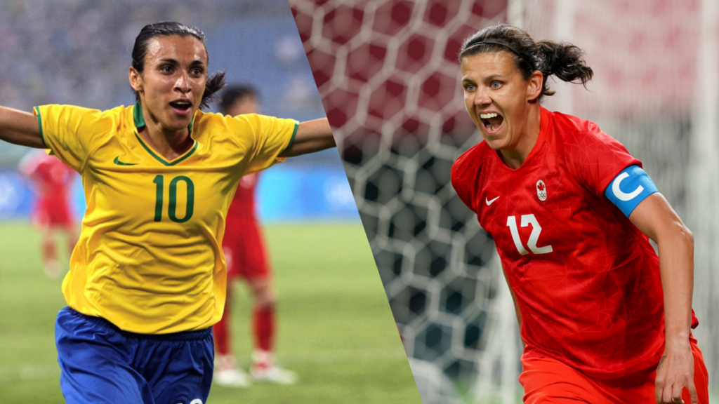 Fotografía de Marta y Christine Sinclair