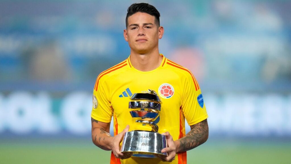 James Rodríguez, MVP Copa América