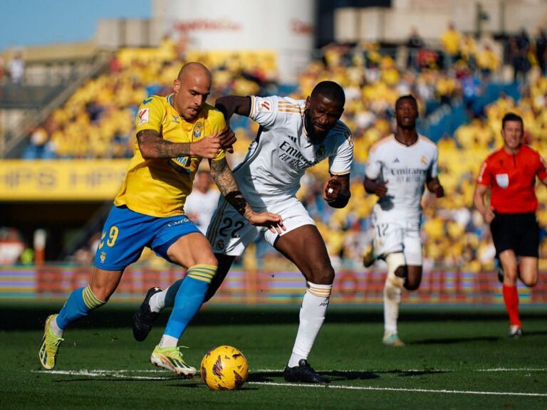 Encuentro del Real Madrid contra la UD Las Palmas