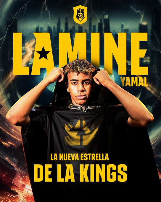 Lamine Yamal, el fichaje estrella de la Kings League