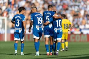 El Alavés se marcha al parón de selecciones en puestos europeos