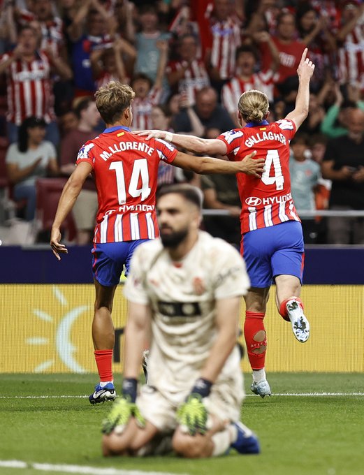 El Atlético de Madrid gana con comodidad a un Valencia colista