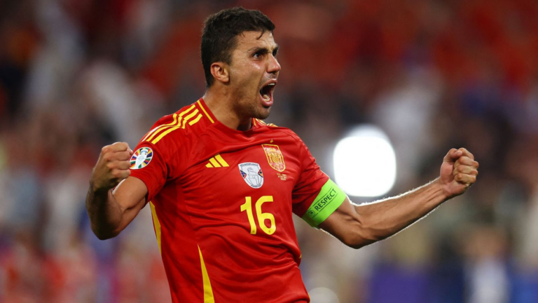 Rodri con la Selección de España