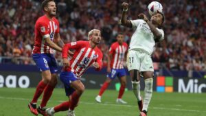 Puntuaciones del Real Madrid vs Atlético de Madrid