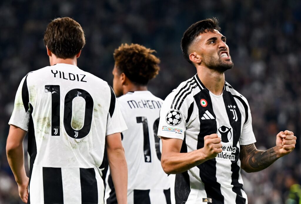 Nicolás González marcó un gol en la victoria de la Juventus sobre el PSV por la Champions League.