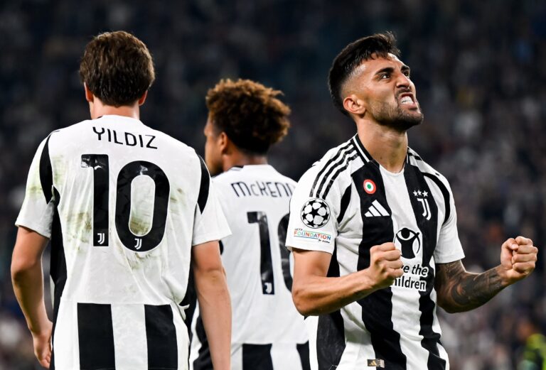 Nicolás González marcó un gol en la victoria de la Juventus sobre el PSV por la Champions League.