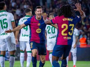 Victoria ajustada del Barcelona ante el Getafe