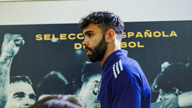 David Martín Raya llegando a Las Rozas