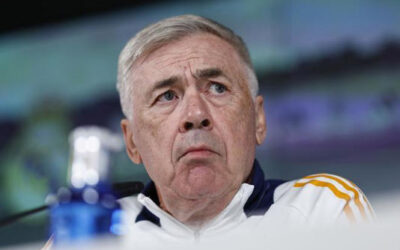 Carlo Ancelotti en la conferencia de prensa previa al partido entre Real madrid y Lille, por la Champions League.