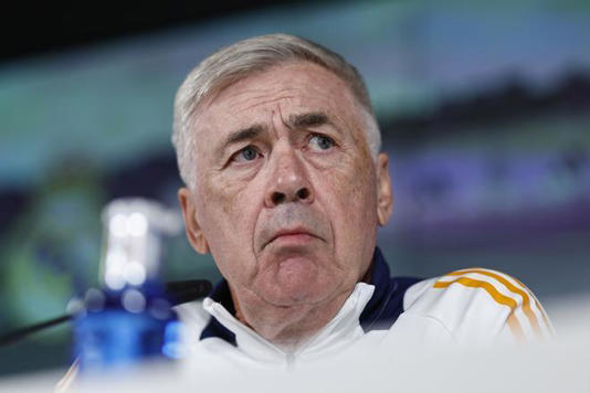 Carlo Ancelotti en la conferencia de prensa previa al partido entre Real madrid y Lille, por la Champions League.