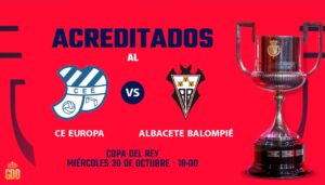 Previa del CE Europa vs Albacete BP: El sueño copero comienza