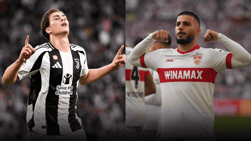 Juventus y Stuttgart se enfrentan por la Champions League