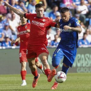 Empate entre Getafe y Osasuna