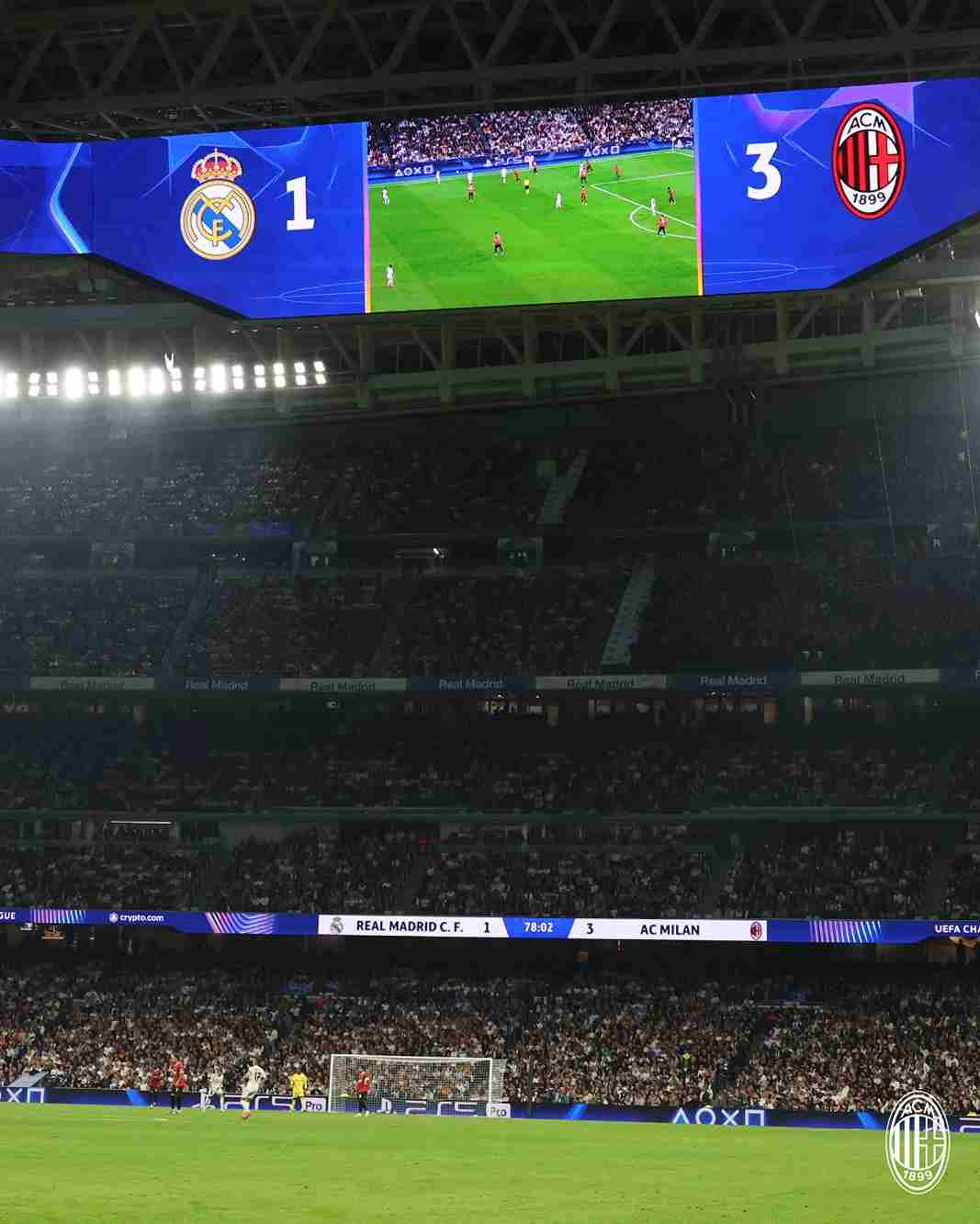 Real Madrid 1-3 AC Milan