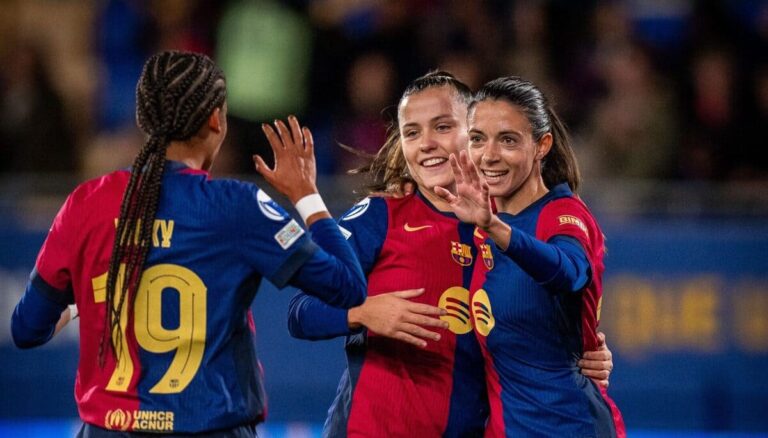 FC Barcelona vs St. Pölten femeni Barça