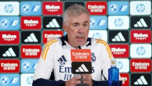 Carlo Ancelotti participó de la conferencia de prensa previa al encuentre del Real Madrid frente a Osasuna, por LaLiga EA Sports