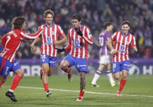 El Atlético se divierte a costa del Valladolid