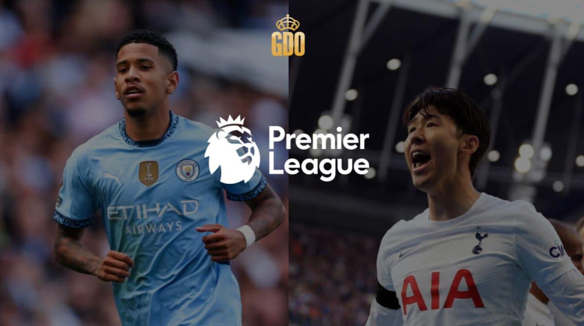 Imagen de la previa del partido entre Manchester City y Tottenham