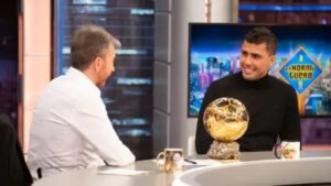 Jugador Manchester City en una entrevista