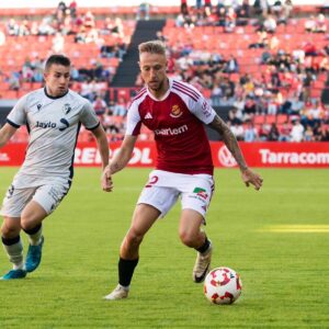 Víctor Narro en el Nàstic - Osasuna B