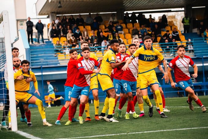 Partido entre Alcorcón y Algeciras