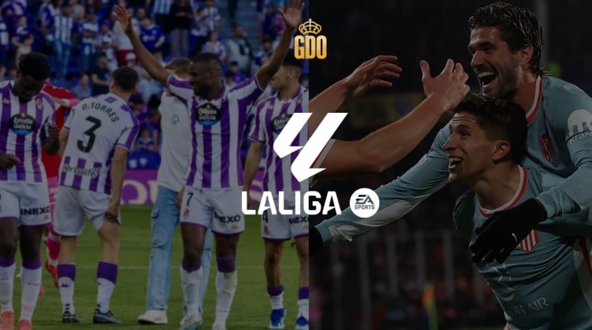 Valladolid enfrentará al atlético de Madrid por LaLiga.