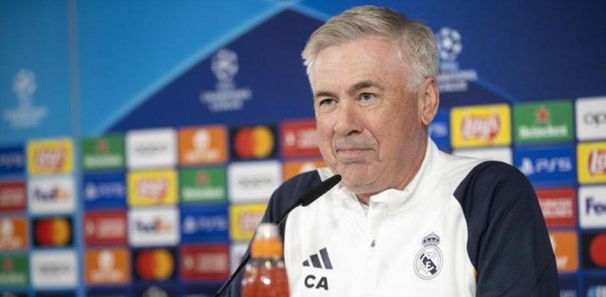 Ancelotti ha comparecido ante los medios para hablar del encuentro contra la Atalanta