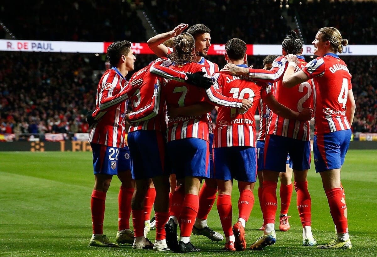 Partido Atlético de Madrid vs Sevilla FC