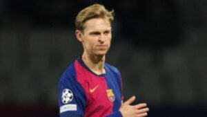 De Jong con la camiseta blaugrana