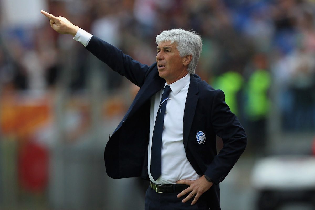 Gian Piero Gasperini, entrenador de la Atalanta.