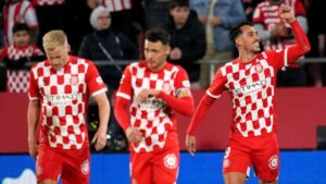 El Girona cae goleado ante el Real Madrid