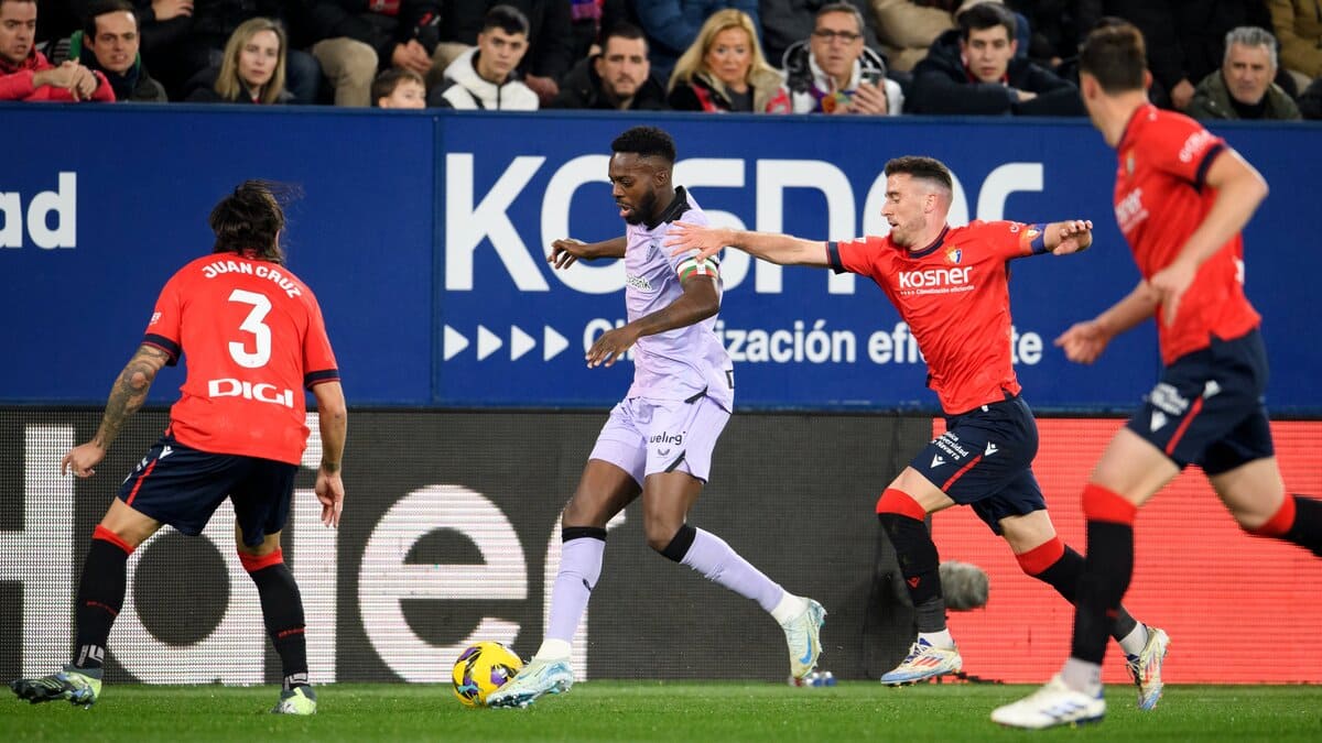 Berenguer culmina la remontada athleticzale en el Osasuna 1-2 Athletic Club