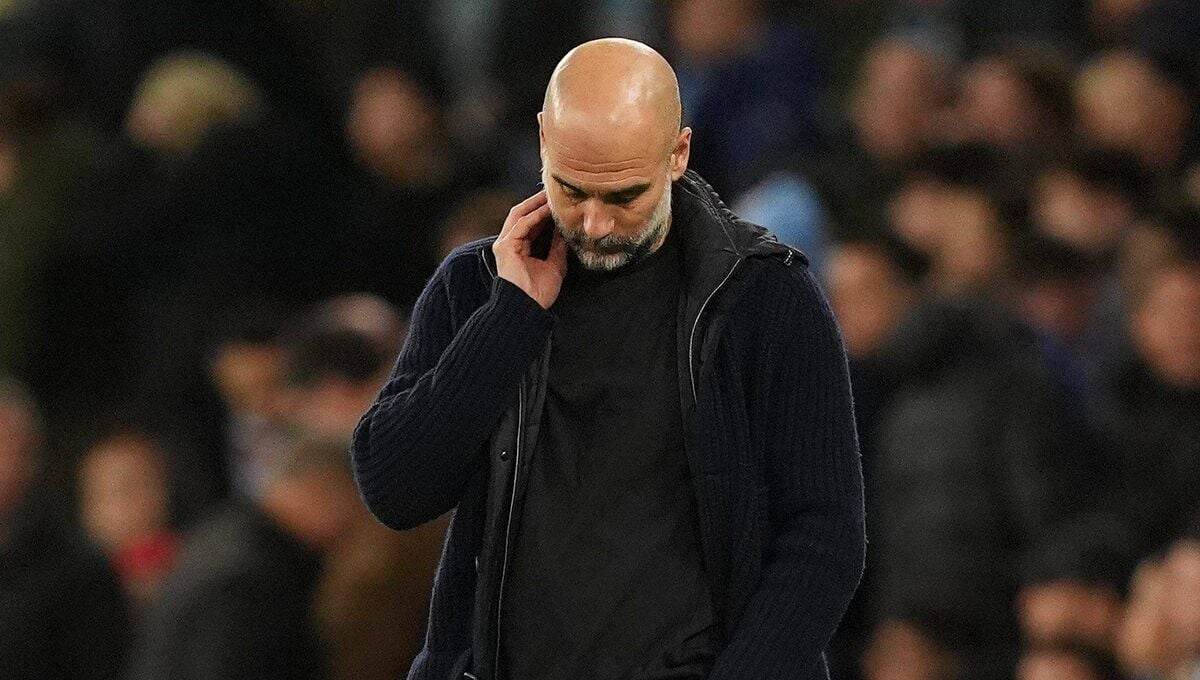 Pep Guardiola atraviesa su peor etapa desde que es entrenador del Manchester City