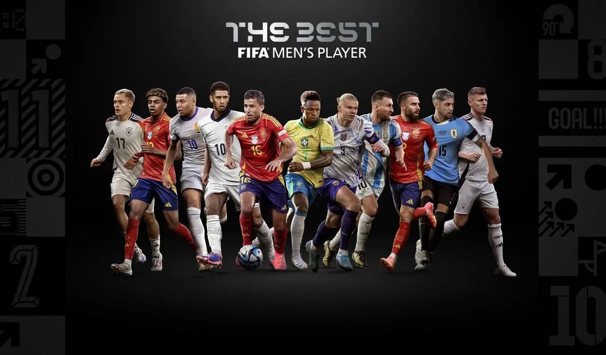 XI ideal de la FIFA 2024 en los premios TheBest