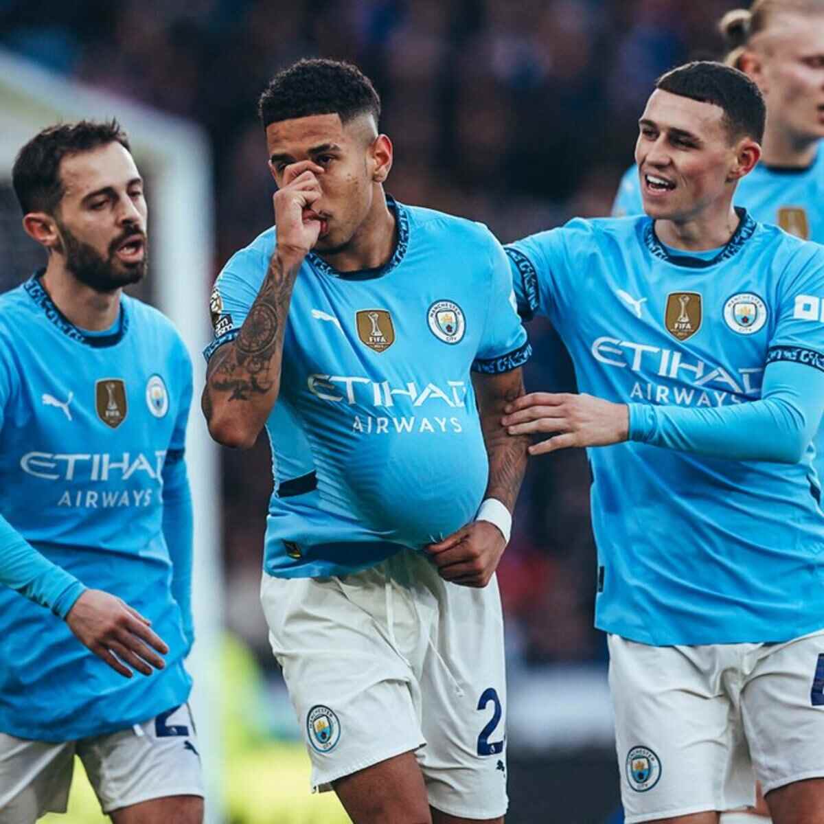 El Manchester City gana al Leicester City