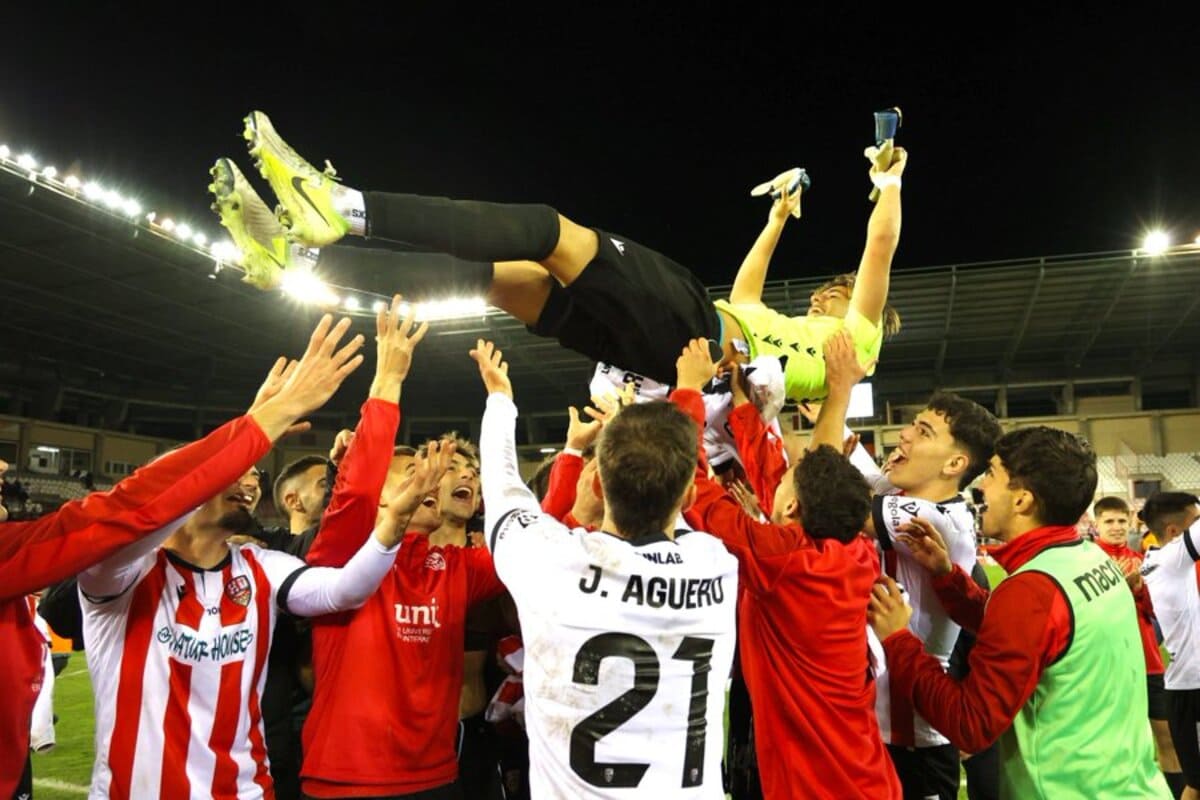 Pol Arnau, el hérore de la UD logroñés en Copa del Rey