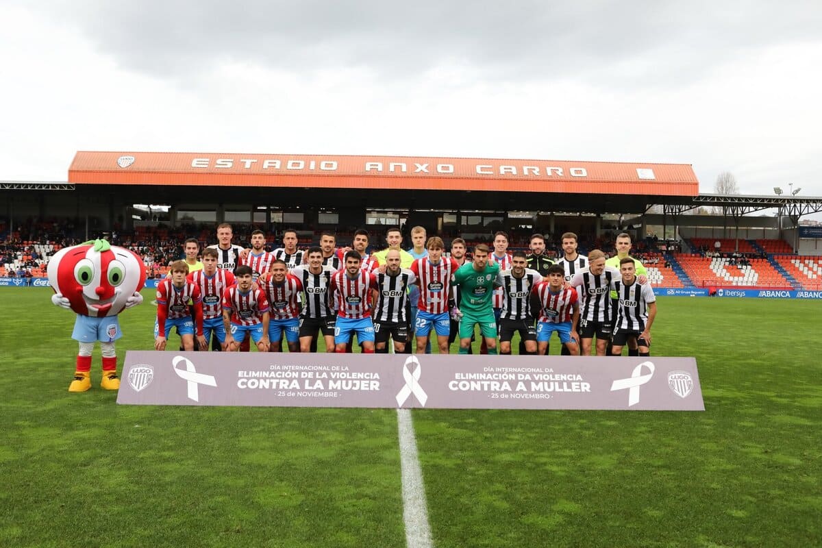 Club Deportivo Lugo en el Anxo Carro