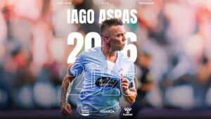 Iago Aspas renueva con el Celta de Vigo