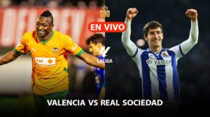 Minuto a minuto Valencia vs Real Sociedad