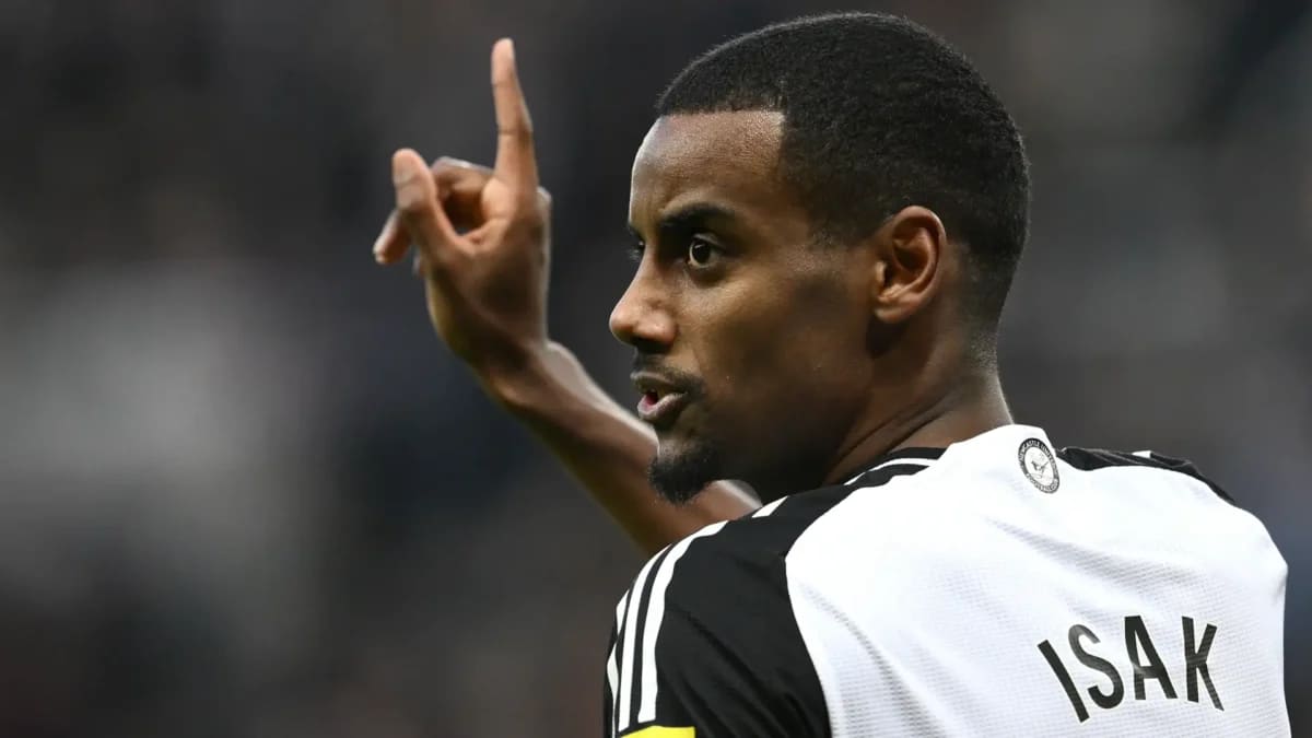 Alexander Isak el delantero del momento, tiene precio