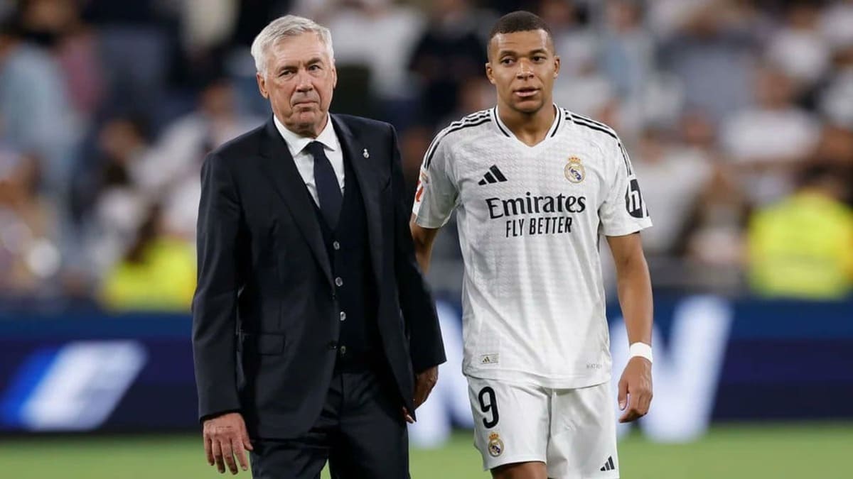 Ancelotti y Mbappé acudieron a rueda de prensa previa al partido de Champions League contra el Salzburg