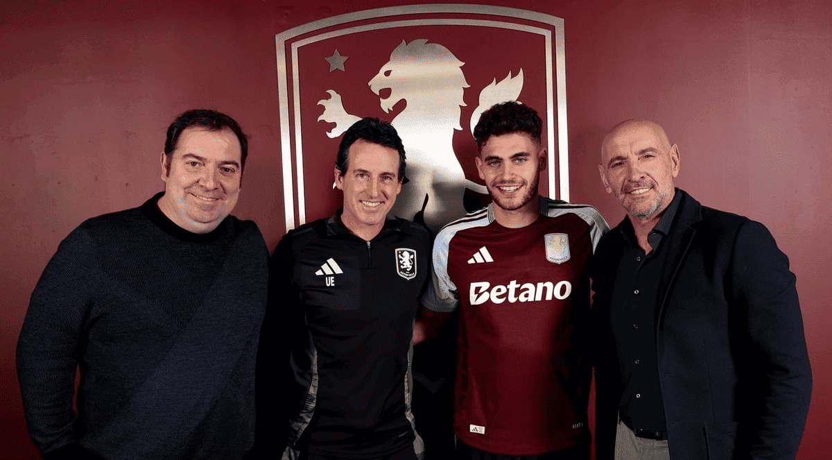 Oficial: Andrés García ficha por el Aston Villa