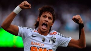 Neymar Jr en el Santos